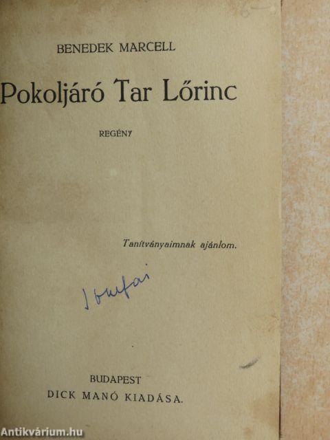 Pokoljáró Tar Lőrinc