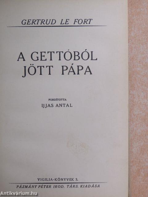 A gettóból jött pápa