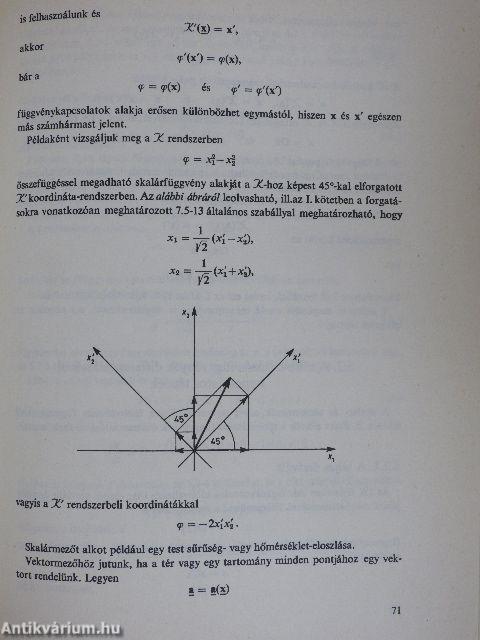 Vektorszámítás II.