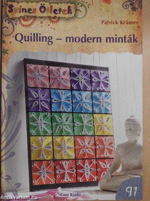 Quilling - modern minták