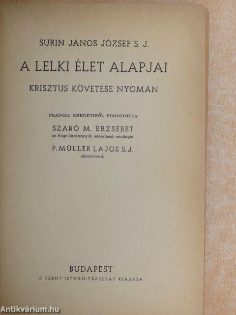 A lelki élet alapjai