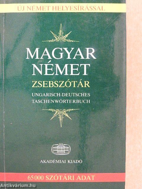 Magyar-német zsebszótár