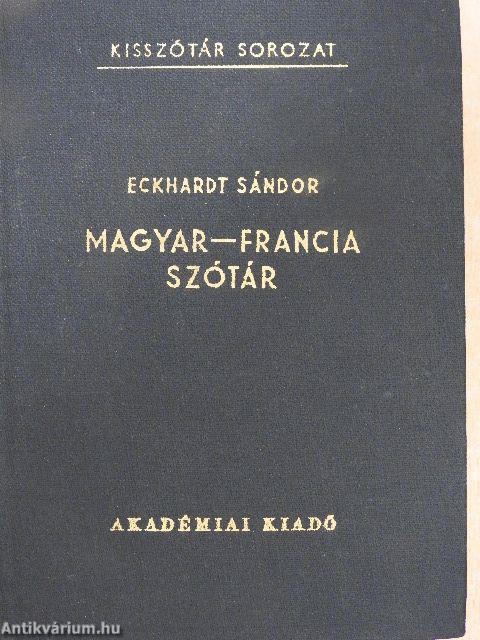 Magyar-francia szótár