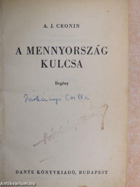 A mennyország kulcsa