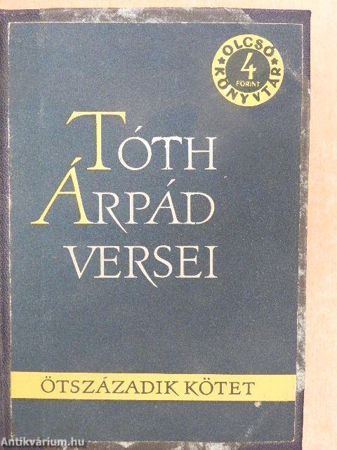 Tóth Árpád versei