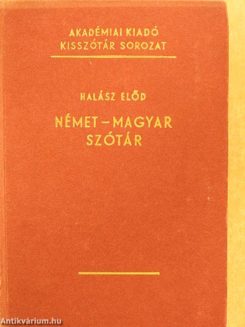 Német-magyar szótár