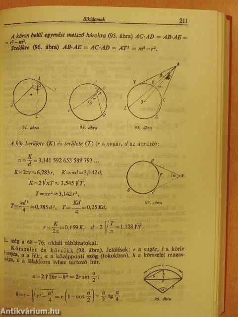 Matematikai zsebkönyv