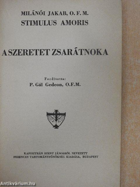 A szeretet zsarátnoka