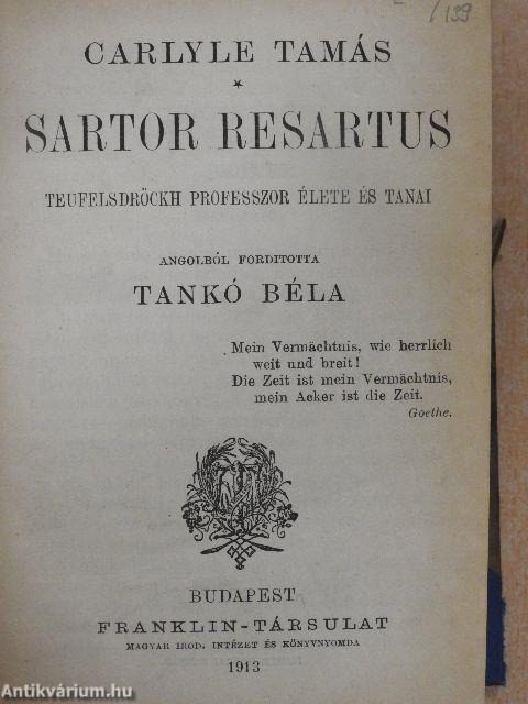 Sartor resartus/A szeleburdi/Aristophanes/Lucifer