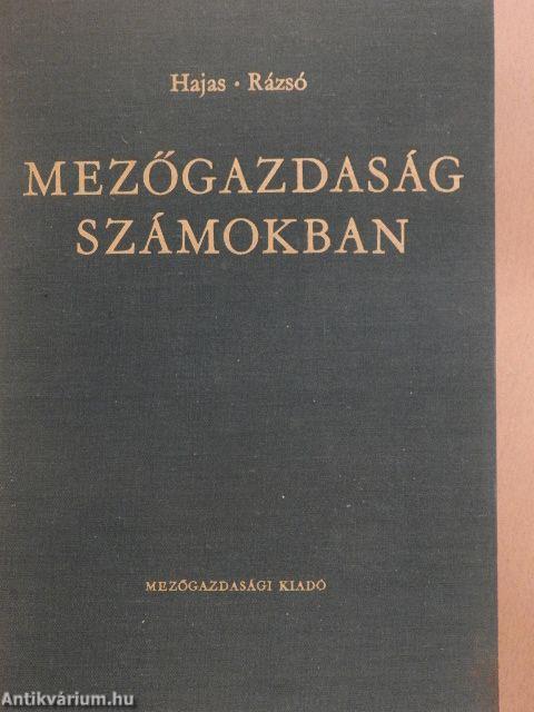 Mezőgazdaság számokban