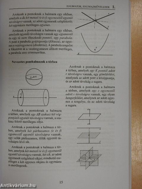 Emelt szintű érettségi - Matematika kidolgozott szóbeli tételek 2023