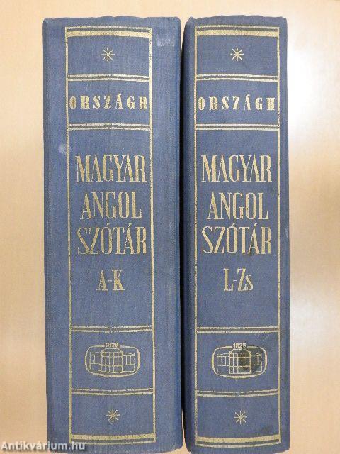 Magyar-angol szótár I-II.