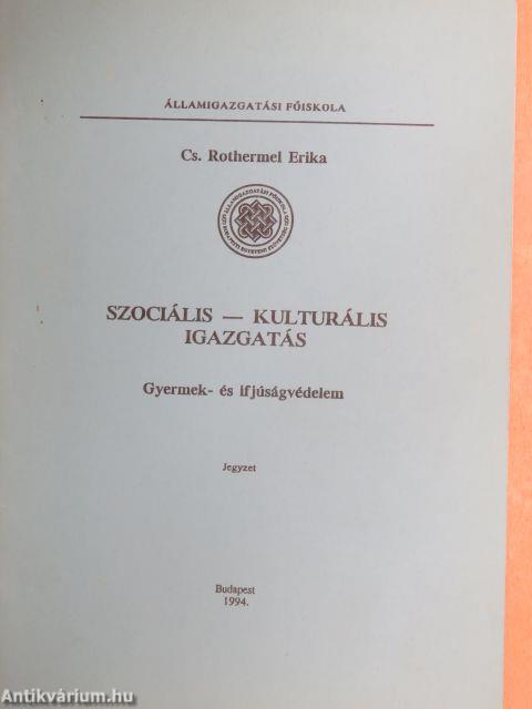 Szociális - kulturális igazgatás