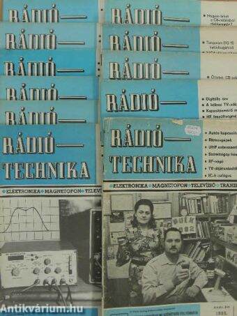 Rádiótechnika 1982. (nem teljes évfolyam)