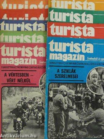 Turista Magazin 1977. (nem teljes évfolyam)