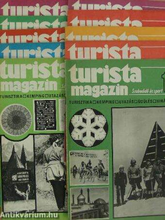 Turista Magazin 1978. (nem teljes évfolyam)