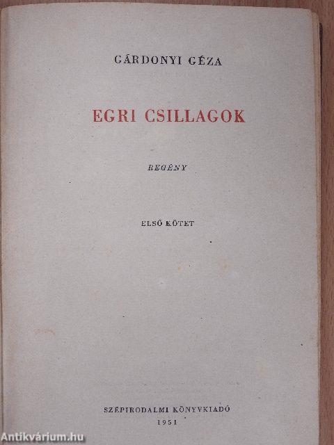 Egri csillagok I-II.