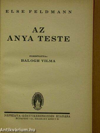 Az anya teste