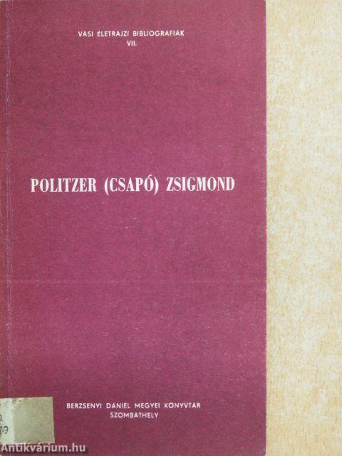 Politzer (Csapó) Zsigmond