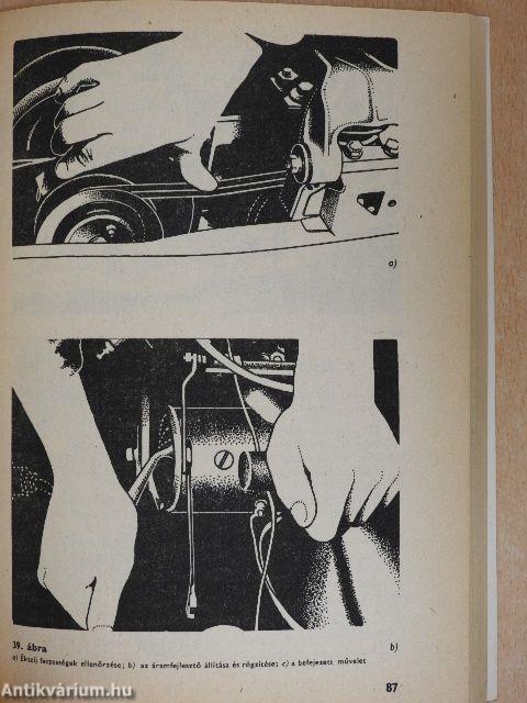 Személygépkocsik hibafelismerése és helyszíni javítása