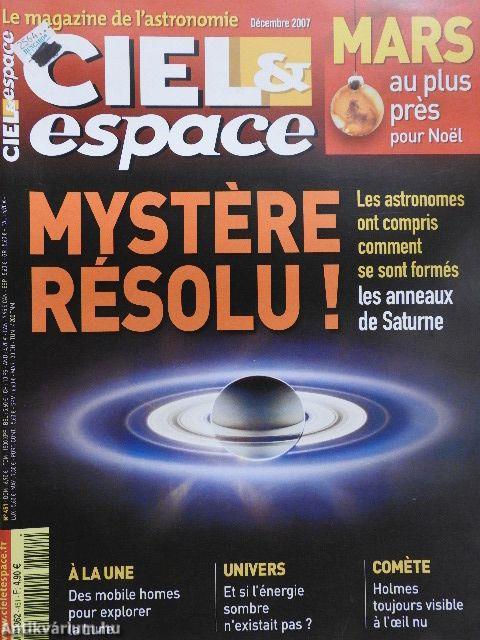 Ciel & Espace décembre 2007