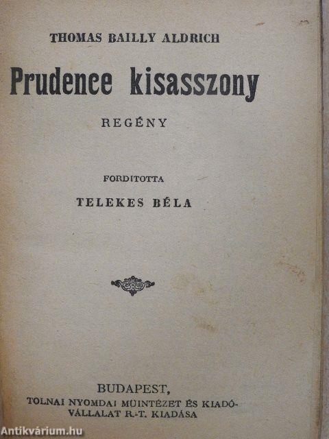 Prudence kisasszony