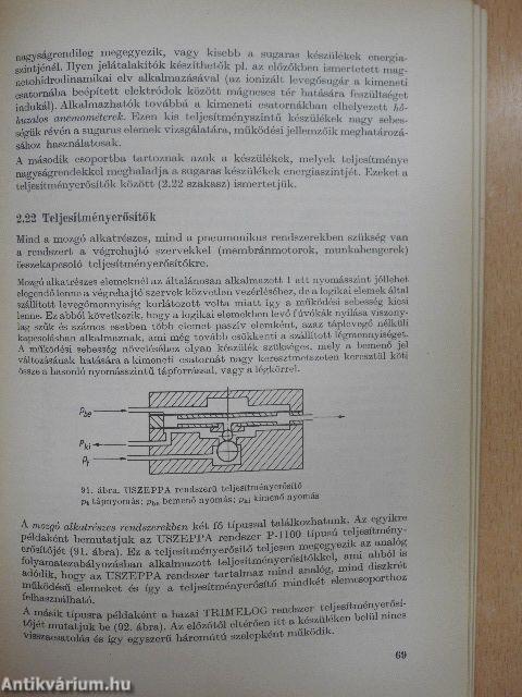 Pneumatikus logikai elemek