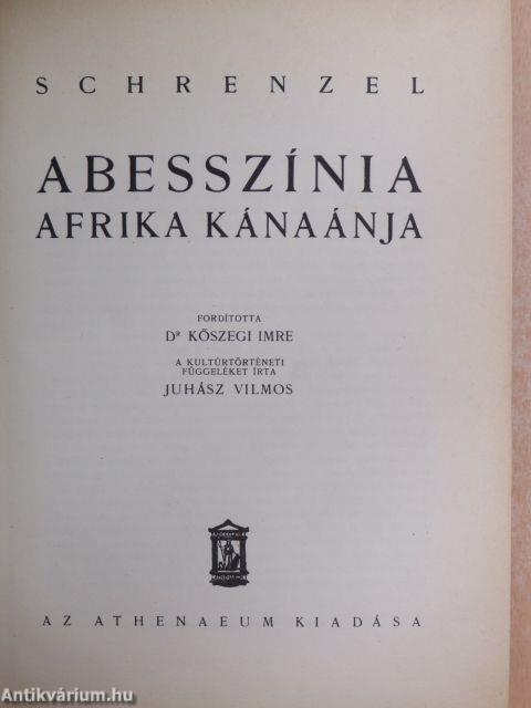 Abesszínia, Afrika Kánaánja