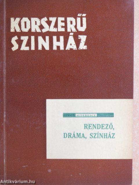 Rendező, dráma, színház