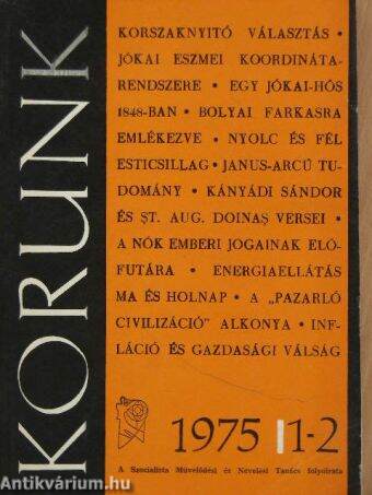 Korunk 1975/1-10. (nem teljes évfolyam)