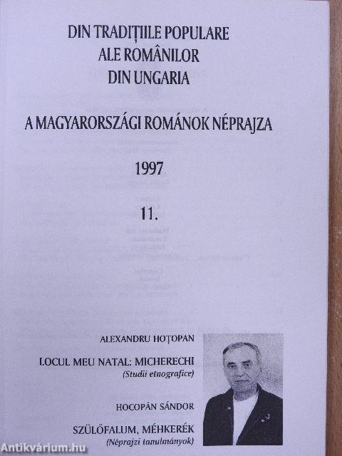 A magyarországi románok néprajza 11.