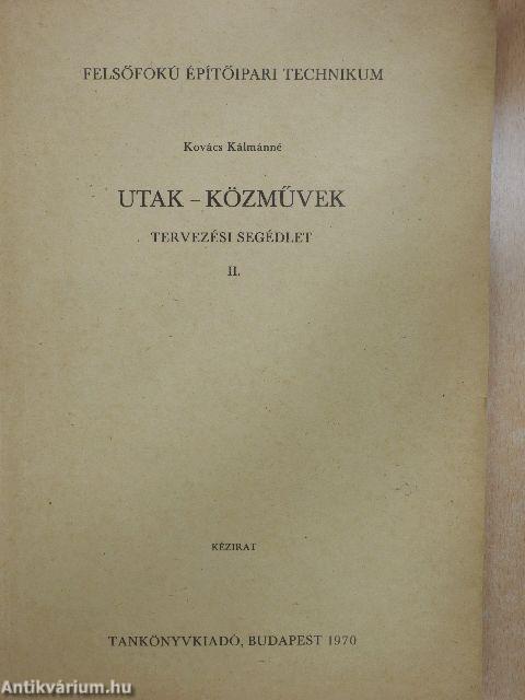 Utak-közművek II.