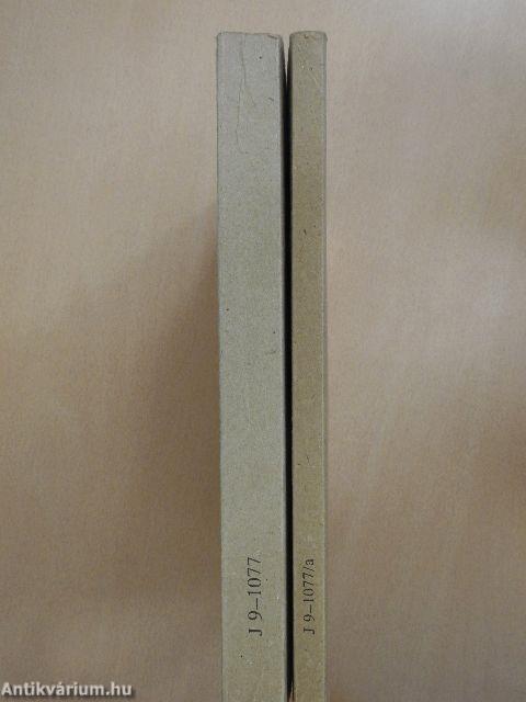 Hidrológiai számítások I-II.