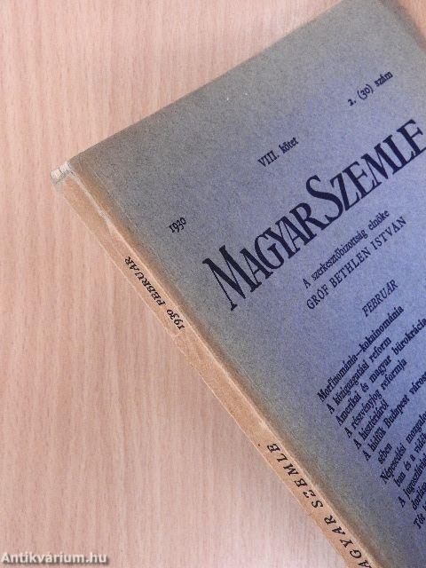 Magyar Szemle 1930. február