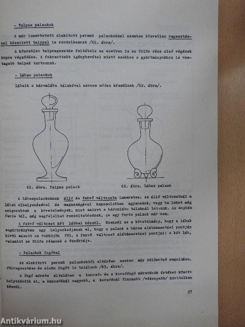 Üvegfúvó szakmai ismeret II.