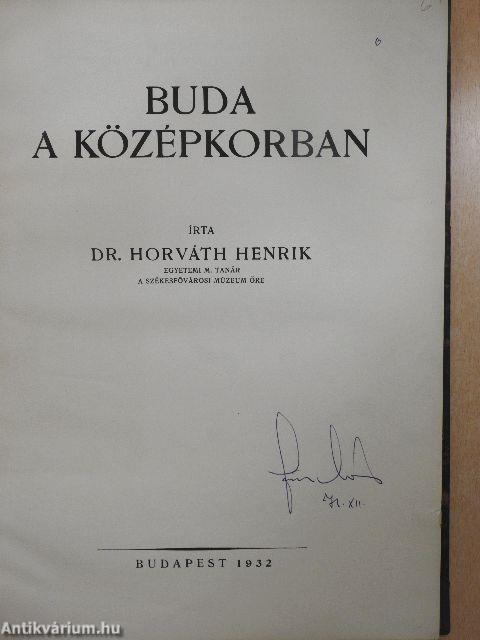 Buda a középkorban