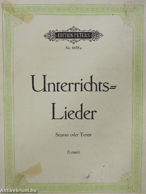 Unterrichtslieder