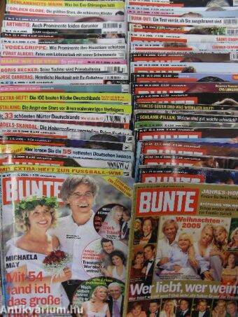 Bunte 2006. (nem teljes évfolyam) + 2005/1., 52. szám