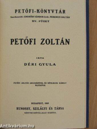 Petőfi Zoltán/A negyvenes évekből