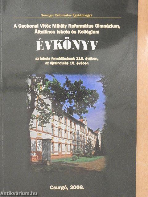 A Csokonai Vitéz Mihály Református Gimnázium, Általános Iskola és Kollégium évkönyve