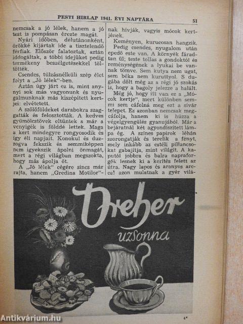 Pesti Hirlap Naptára 1941.