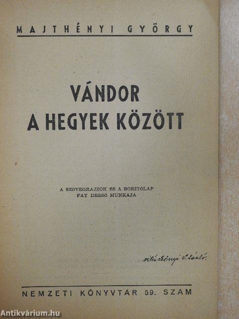 Vándor a hegyek között