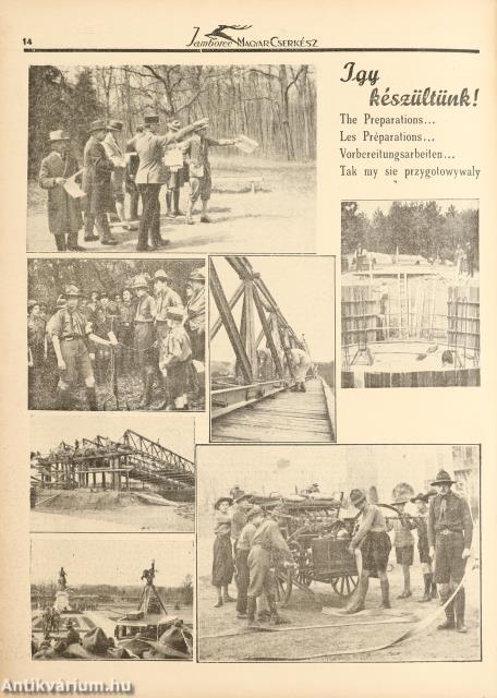 Jamboree 1933 Magyar Cserkész
