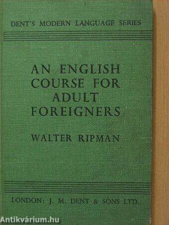 An English Course for Adult Foreigners