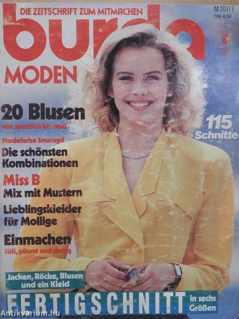 Burda Moden August 1988