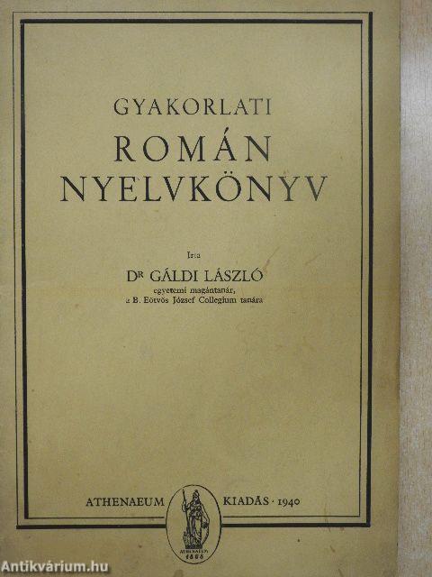 Gyakorlati román nyelvkönyv 1-5. füzet