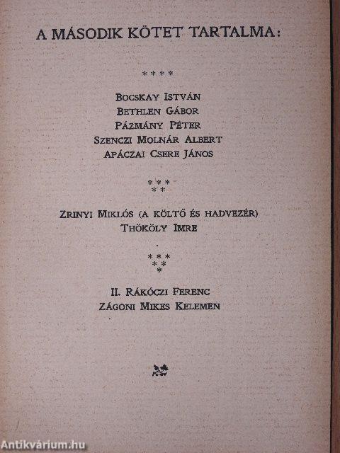 Nagy magyarok élete II/1-3.