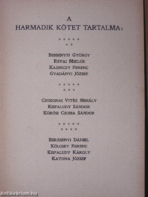 Nagy magyarok élete III/1-3.