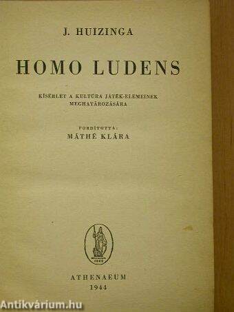 Homo Ludens