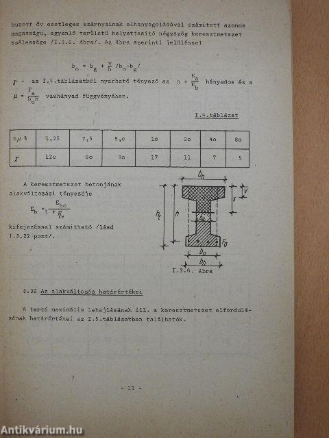 Vasbeton szilárdságtan
